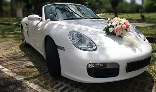 Porsche Car Rental for Wedding